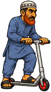 Tal-Iban · Patinete enemy